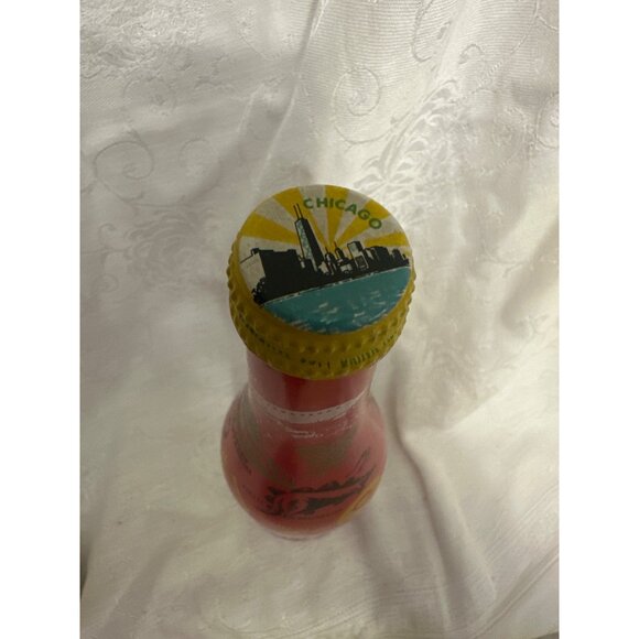 1972 NSDA Convention Chicago landmarks Souvenir Bottle - Picture 3 of 9